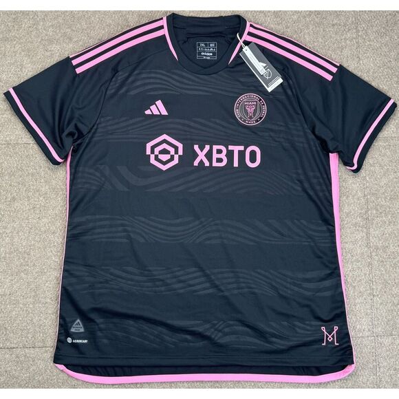 Adidas Inter Miami CF 23/24 #10 Lionel Messi Authentic Away Soccer Jersey2XL‎